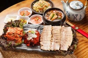 Healthy Korean food