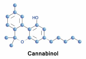 Cannabinol molecule