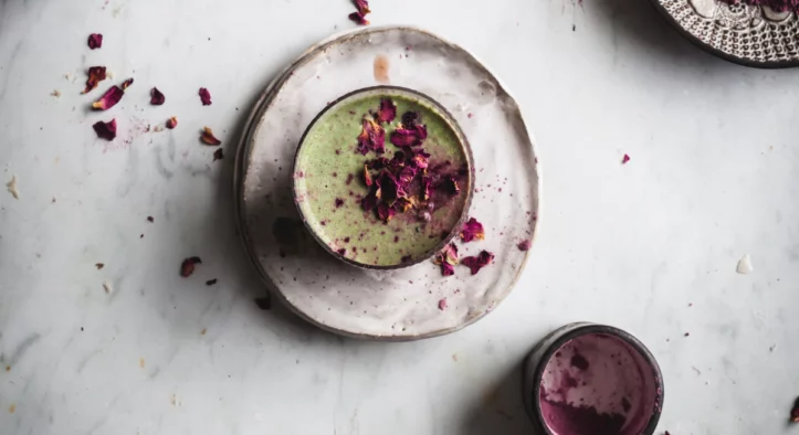 Mood Boosting Mucuna Rose Matcha
