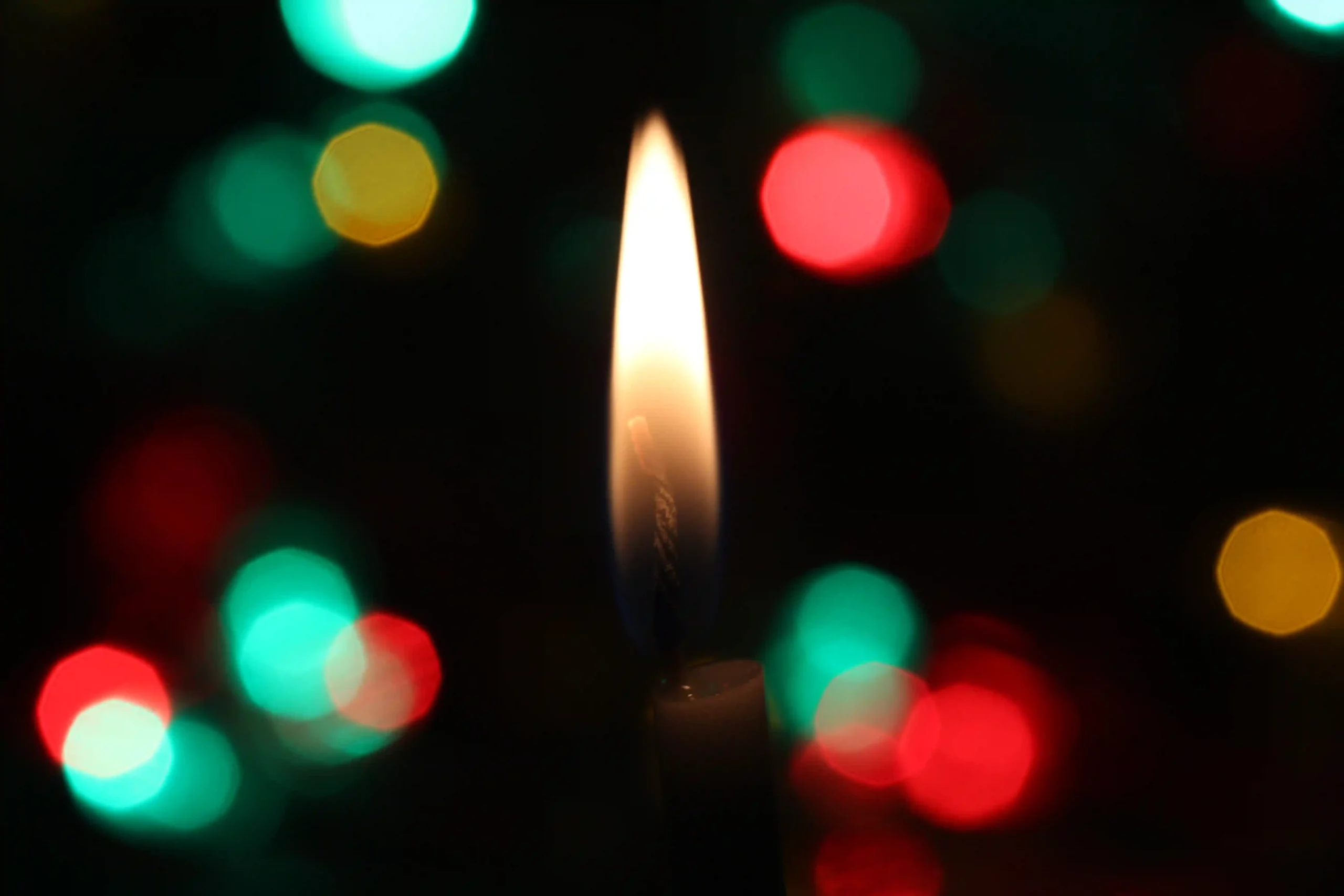 image of candle for holidays
