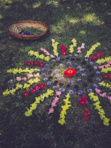 forest flower mandala